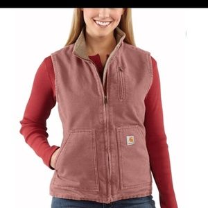 Carhartt Women's Vest - Sandstone/pink